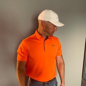 Never worn. Men’s Under Armour Golf Shirt, Size M